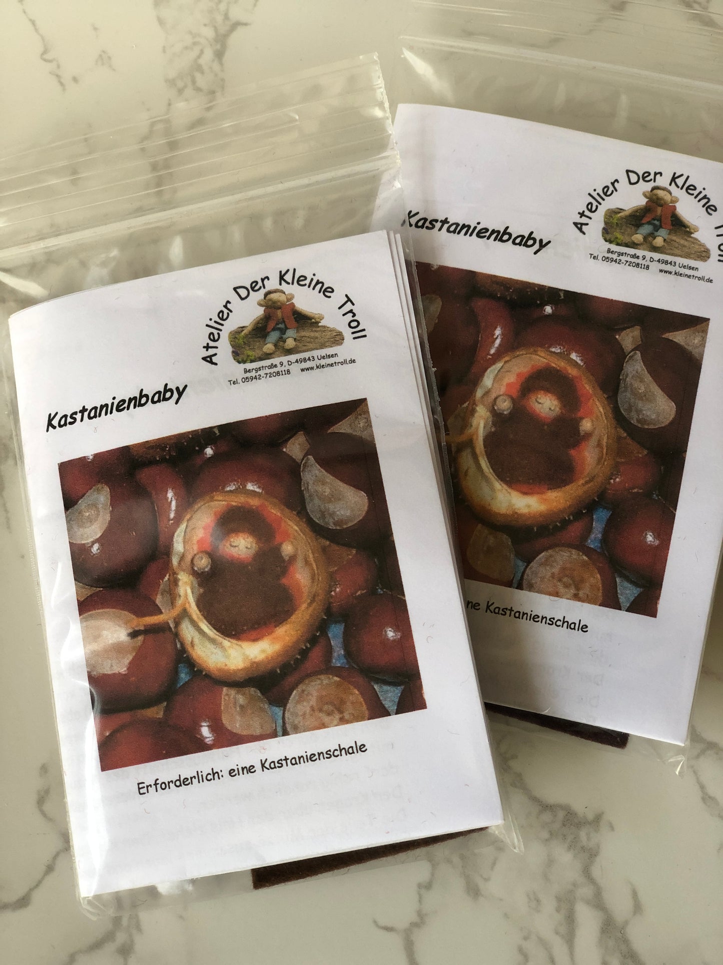 Herbst Bastelkiste für 2 Kinder | Die kleine Fetenkiste | Herbst Bastelbox mit Thema Kürbis basteln Montessori Stil