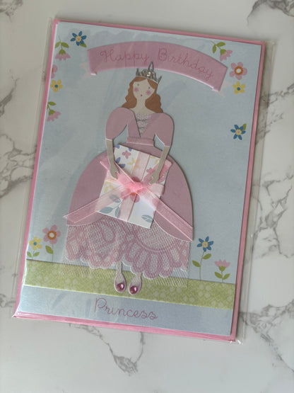 Geburtstagskarte Prinzessin von Meri Meri