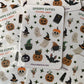 Halloween Vorfreude Post für Kinder | Die kleine Fetenkiste | Mini Bastelset zum Naschen, Basteln, Dekorieren