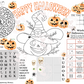 Halloween Vorfreude Post für Kinder | Die kleine Fetenkiste | Mini Bastelset zum Naschen, Basteln, Dekorieren
