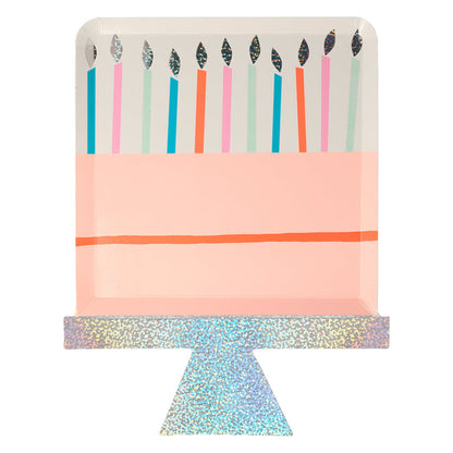 Geburtstagstagstorte Teller von meri meri | Die kleine Fetenkiste | Birthday Cake Plates (x 8)