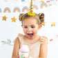 24 Cupcake Snack Förmchen mit Einhörnern