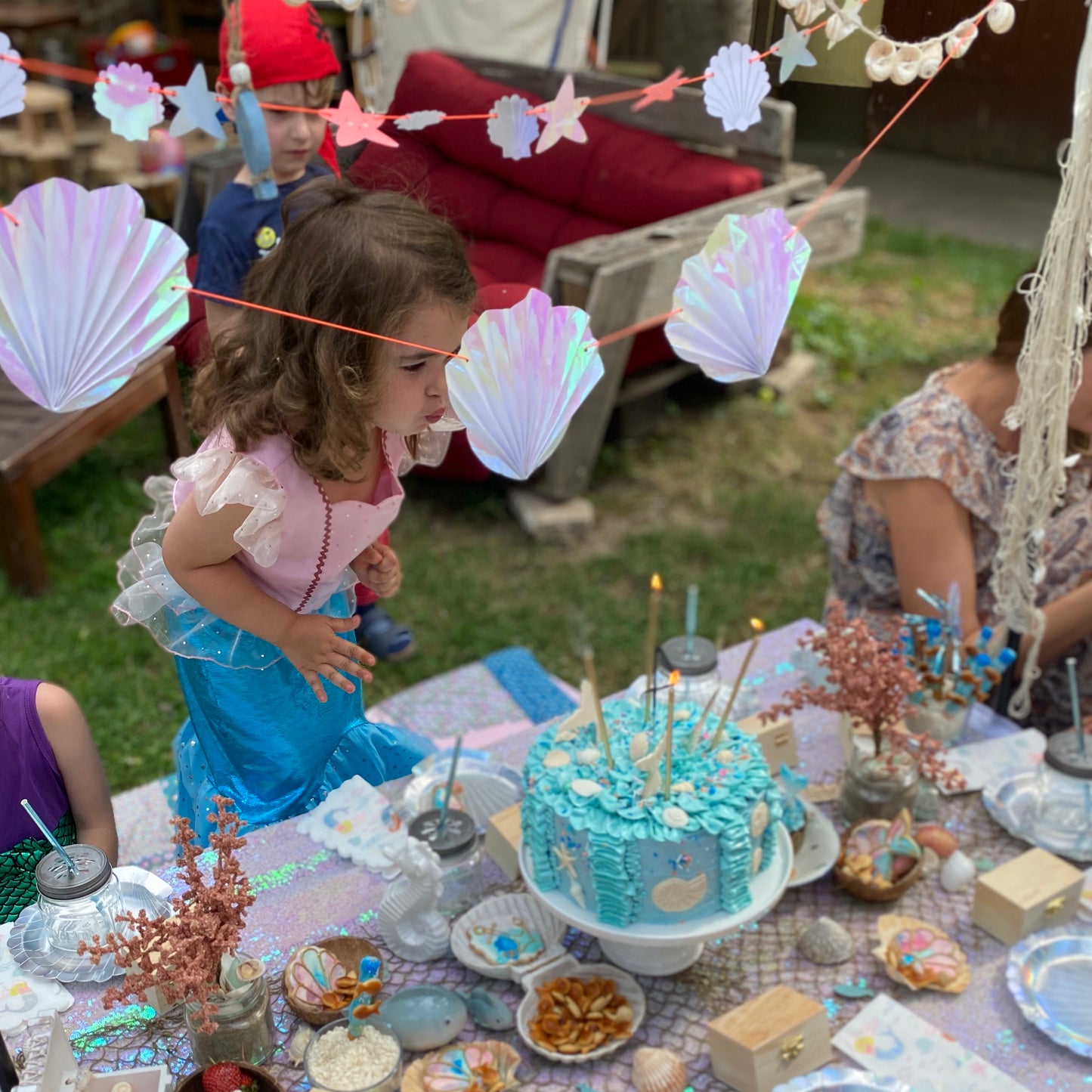 Meerjungfrau Kindergeburtstag | Die kleine Fetenkiste | fertig geplante Party mit Printables in digitaler Form