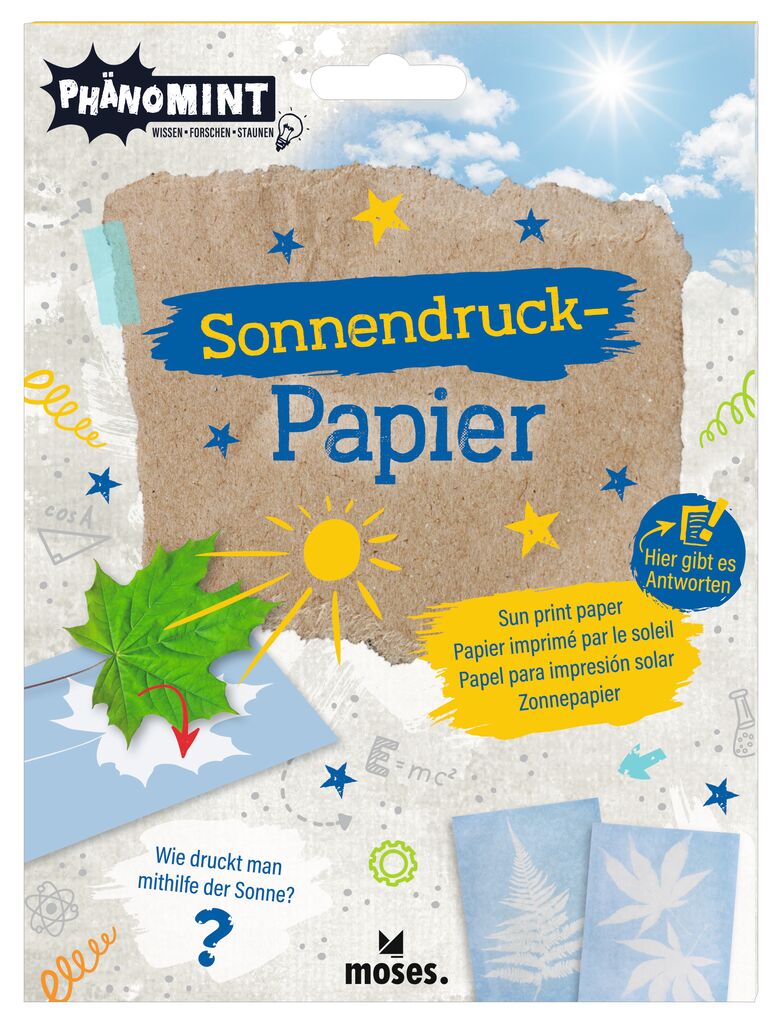 PhänoMINT Sonnendruck-Papier SALE