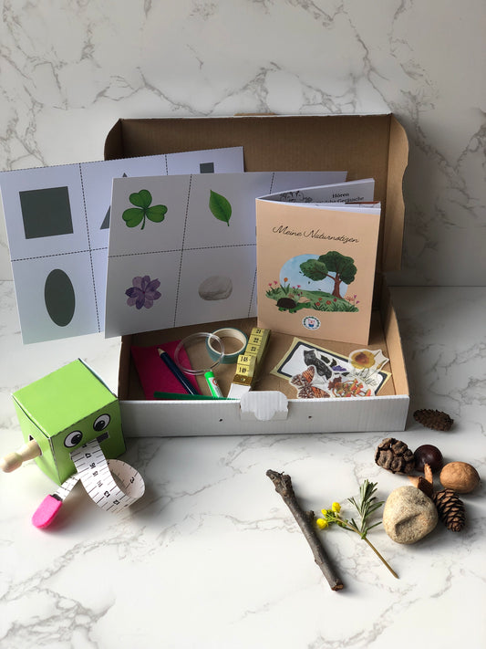 Naturforscher Kiste |Garten Köfferchen Mini Kiste DIY für Kinder | Die kleine Fetenkiste SALE