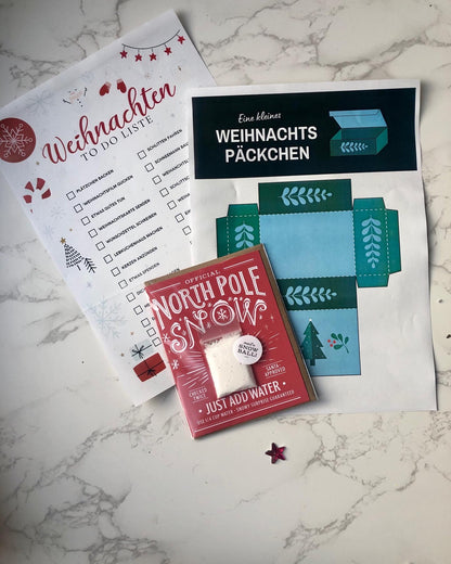 Die kleine Fetenkiste Winterkiste - Grüße vom Nordpol Bastelkiste für Kinder
