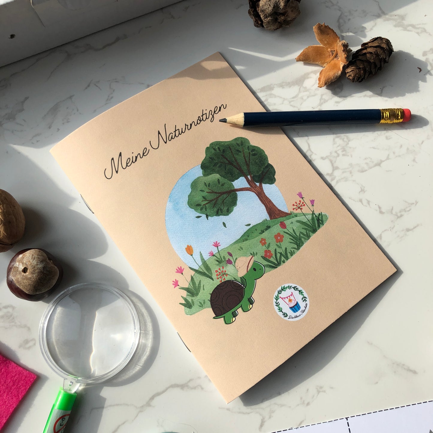 Naturforscher Kiste |Garten Köfferchen Mini Kiste DIY für Kinder | Die kleine Fetenkiste